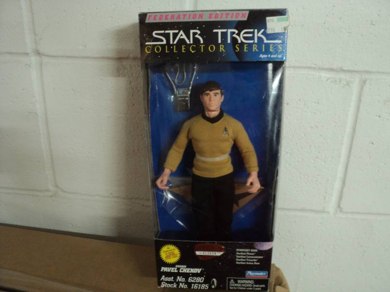 lot 157 image: Star Trek Pavel Chekov...