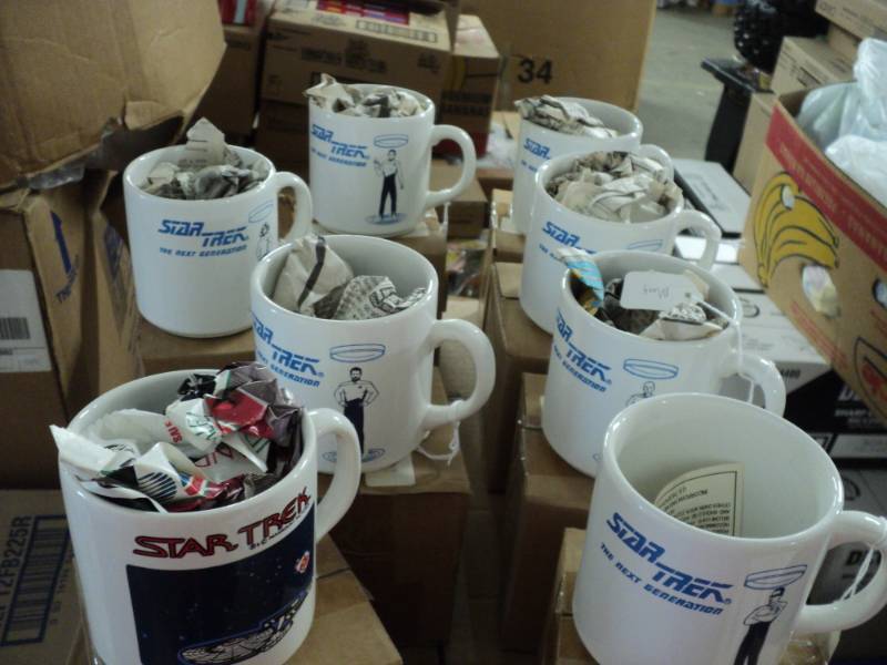 lot 164 image: Star Trek Autographed Mugs...