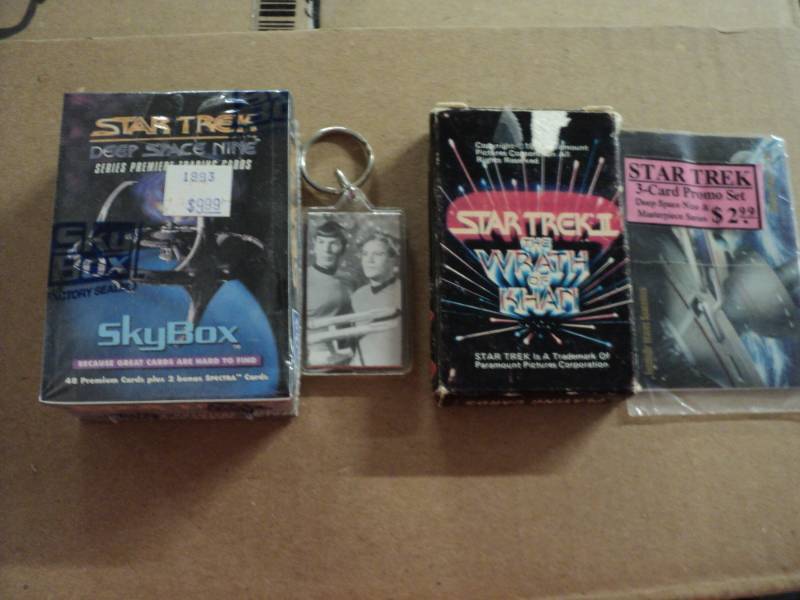 lot 173 image: Star Trek Cards and Collectibles...