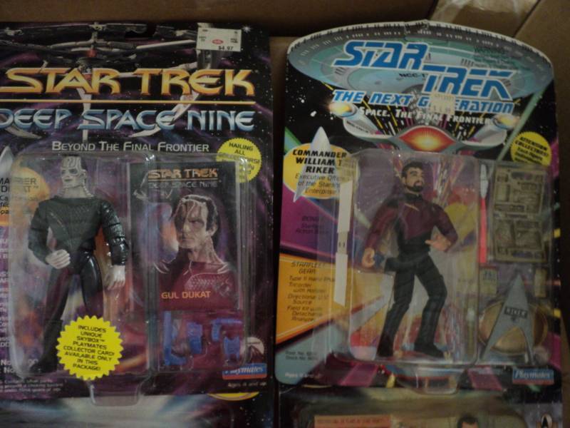 lot 195 image: Star Trek Collectibles...