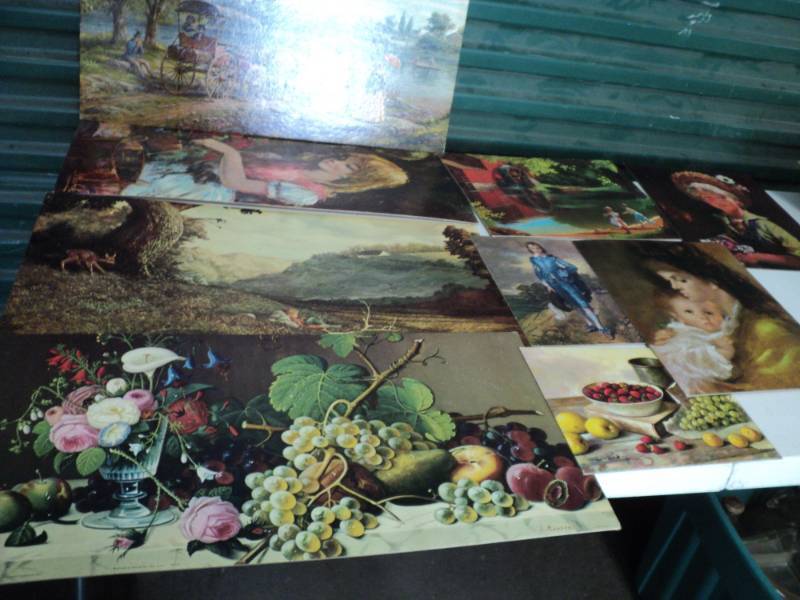 lot 233 image: Vintage Pictures on Cardboards...