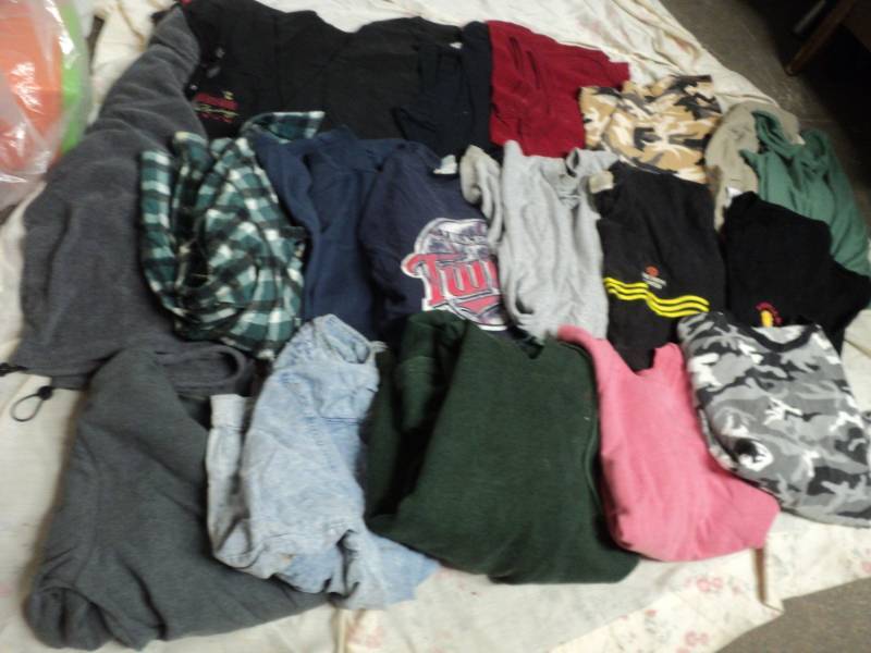 lot 242 image: Lot of Mens Clothing most XL...
