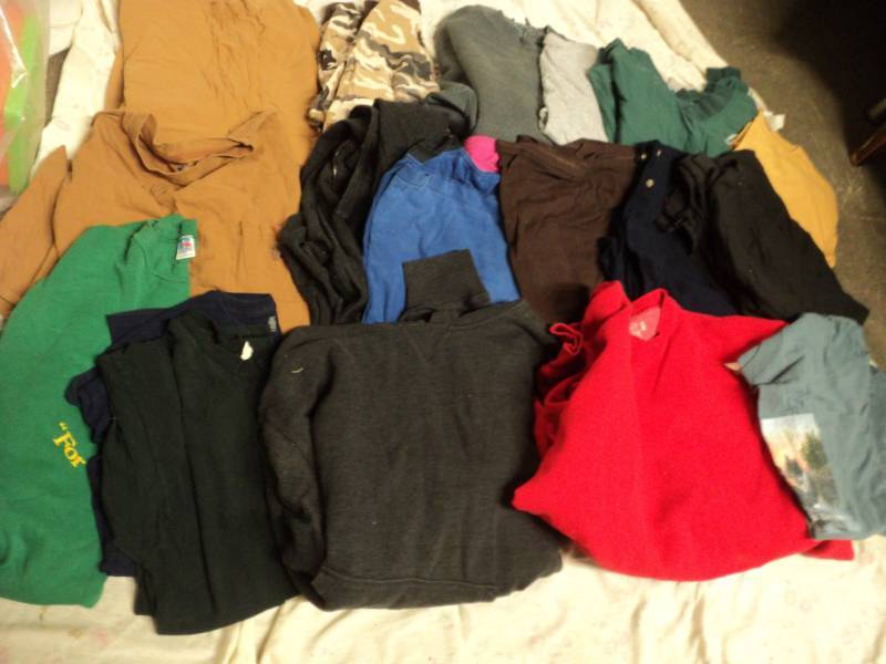 lot 243 image: Lot of Mens Clothing most XL...