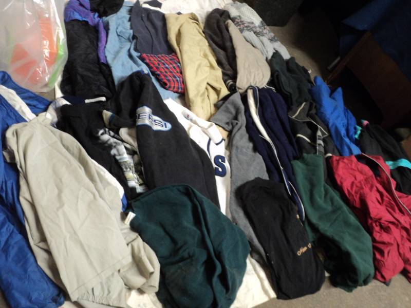 lot 244 image: Large Lot of Mens Clothing most X...