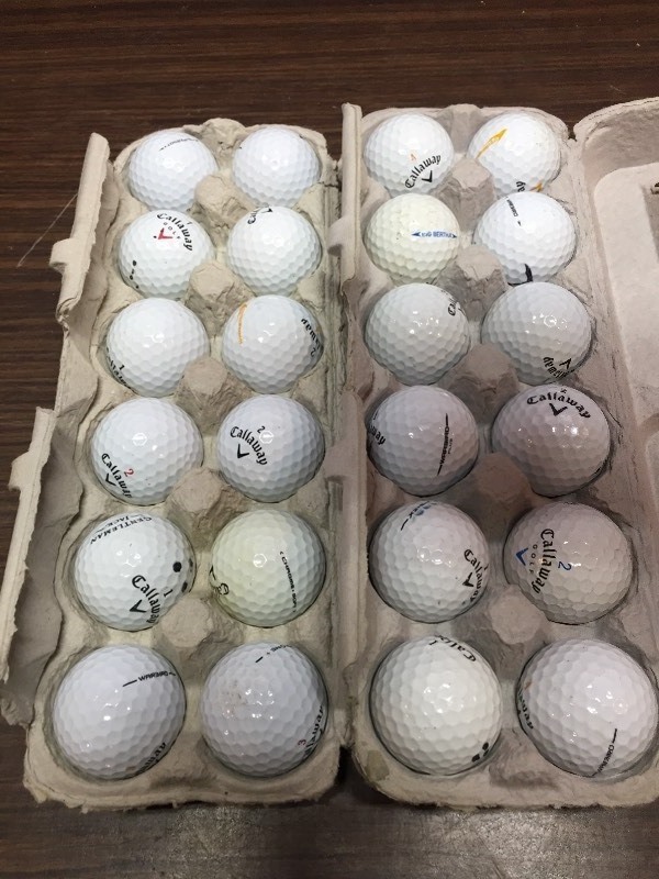 lot 37 image: 2 Dozen Callaway Golf Balls