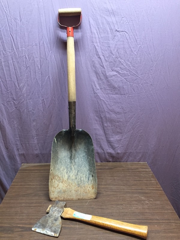 lot 73 image: Hatchet & Shovel