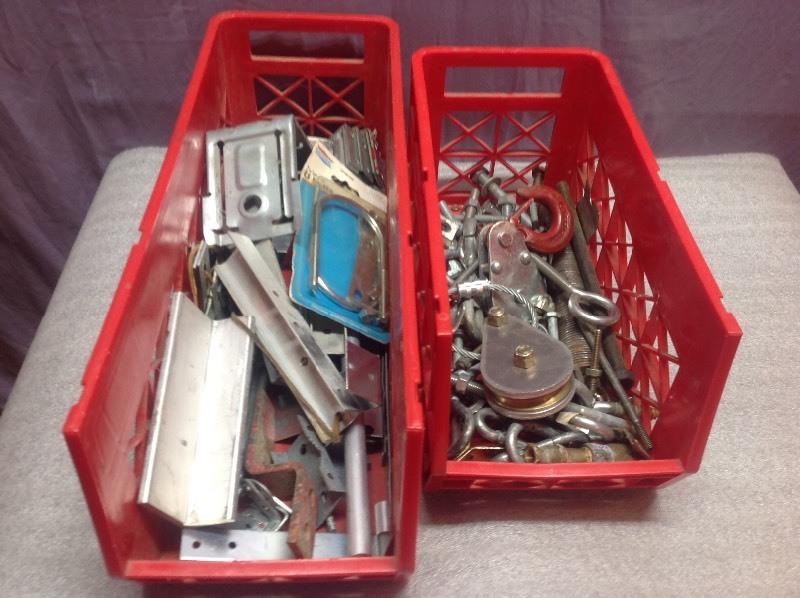 lot 92 image: Bins & Hardware Items