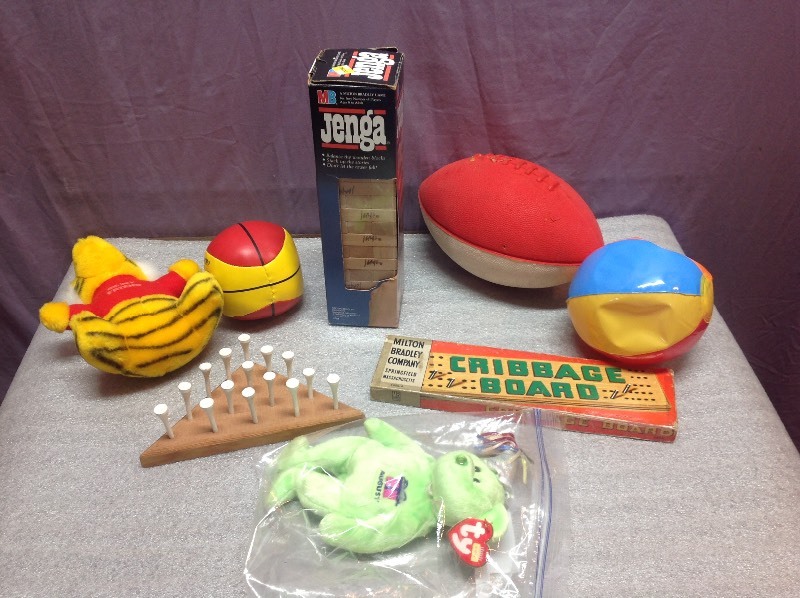 lot 99 image: Games & Beanie Baby