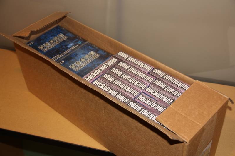 lot 20 image: Backstreet Boys CD and VHS Lot