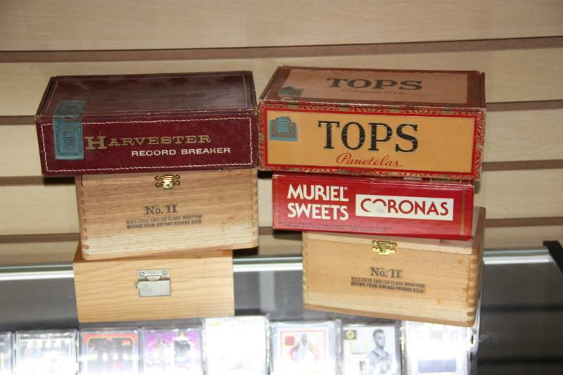 lot 43 image: Lot of Cigar Boxes
