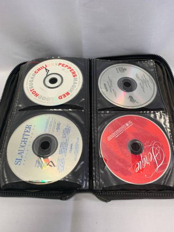 lot 27 image: Lot of 43 CDs (Nirvana, Led Zepplin, more)