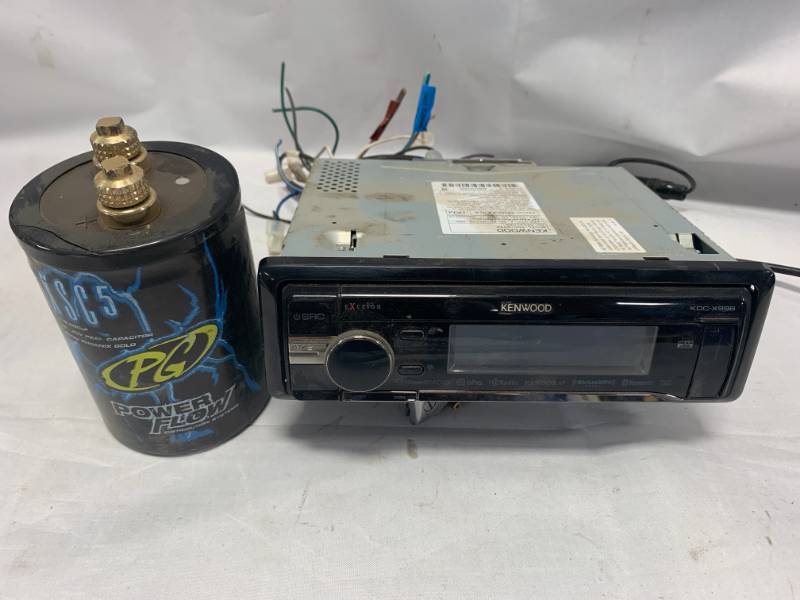 lot 73 image: Kenwood KDC-X998 Stereo & XSCS Capacitor