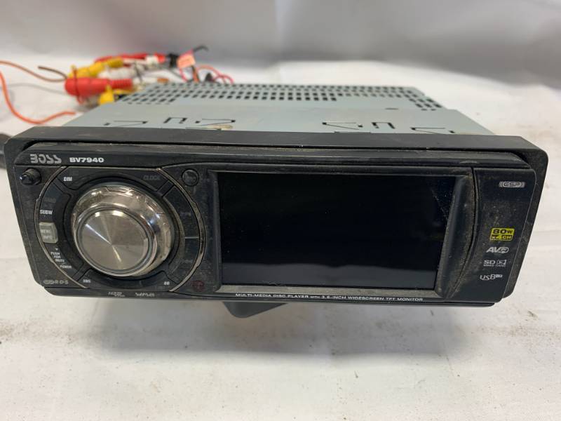 lot 89 image: Boss BV7940 3.6 DVDCD Car Stereo with USB