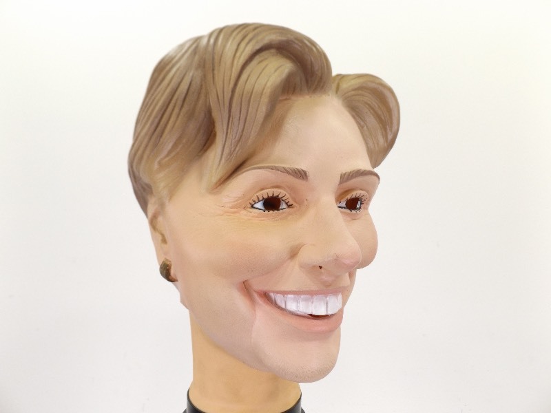 lot 12 image: Hillary Clinton Rubber Mask