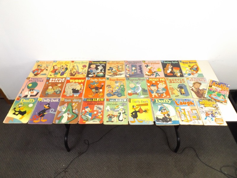 lot 36 image: Large Lot of Vintage DELL etc. Comic Books