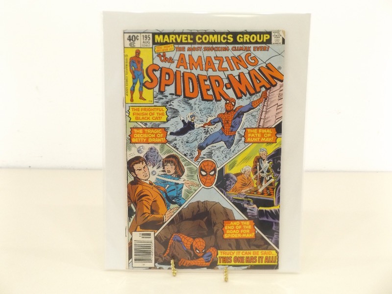 lot 33 image: Marvel The Amazing Spider-Man #195 Comic Book
