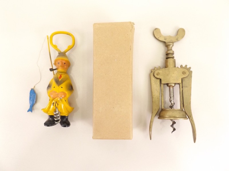 lot 49 image: 2 Vintage Metal Bottle Openers