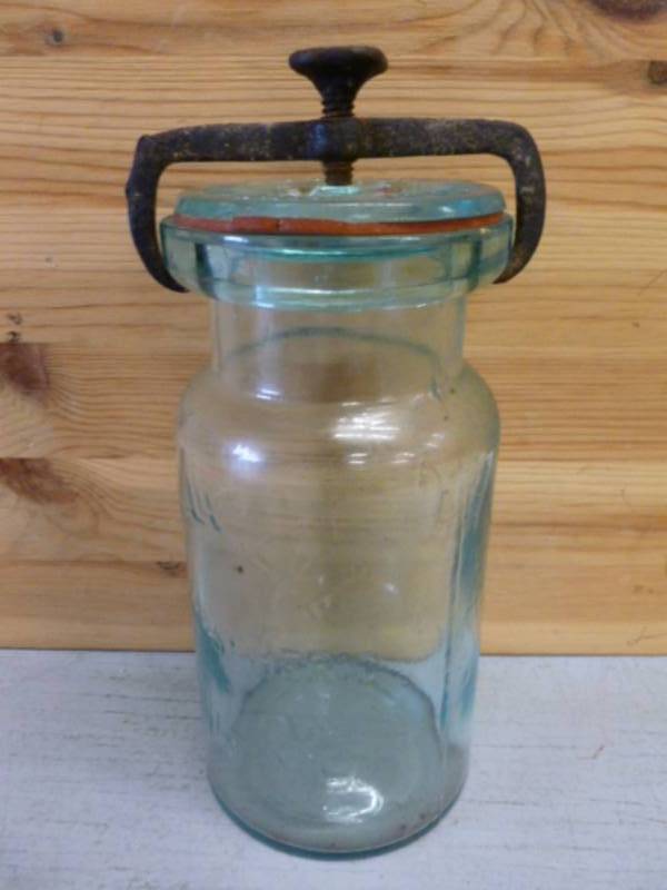 lot 33 image: Antique Canning Jar