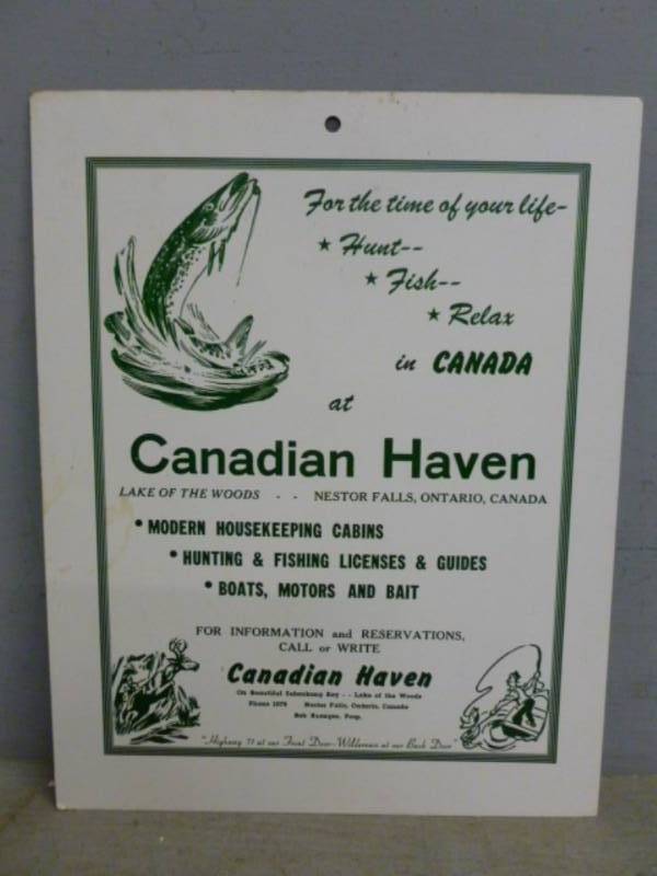 lot 104 image: Vintage Sign