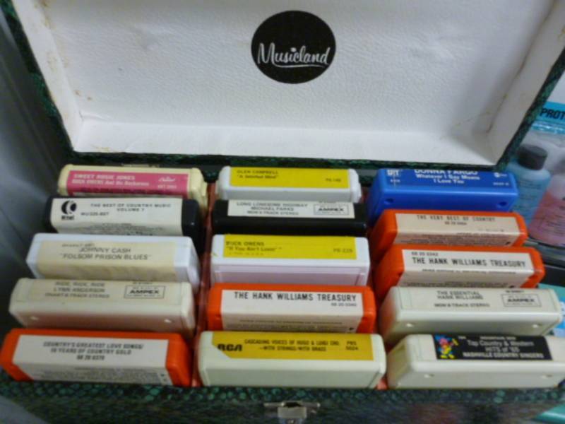 lot 142 image: Vintage 8 Track Tapes