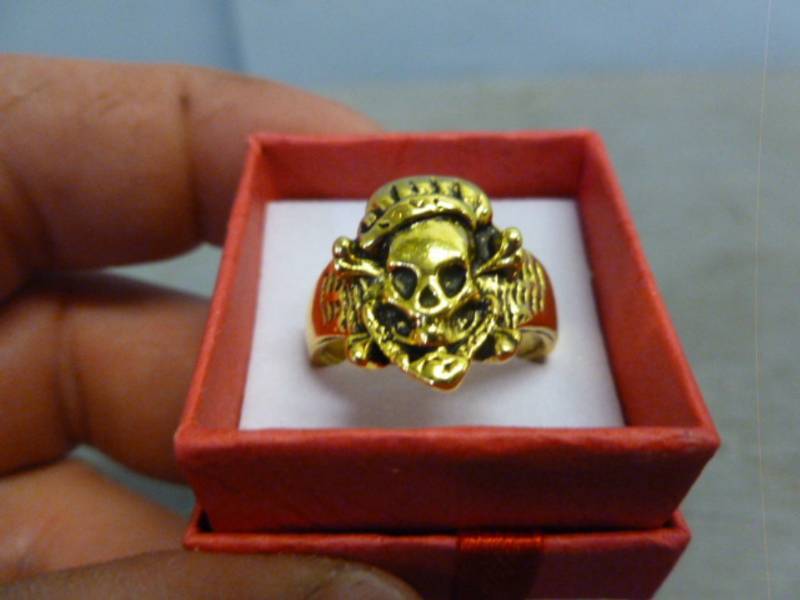 lot 228 image: Biker Ring