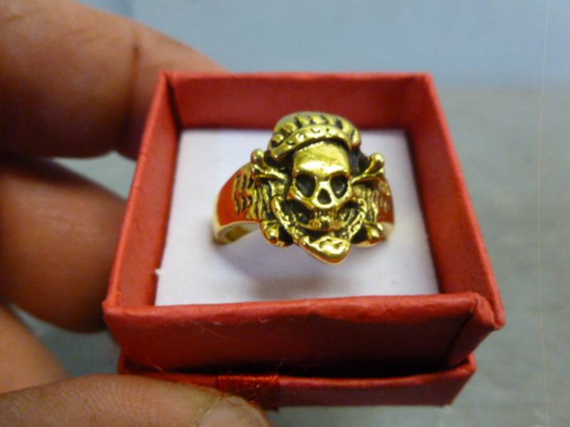 lot 229 image: Biker Ring