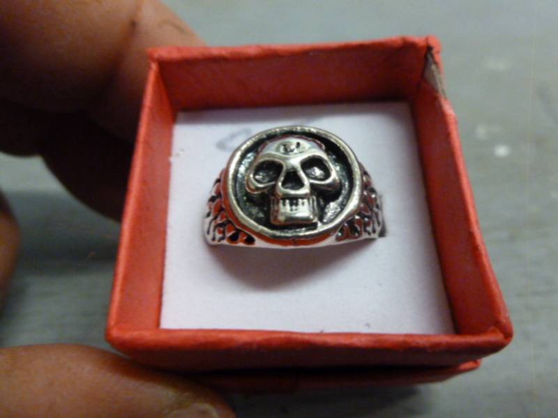lot 235 image: Biker Ring