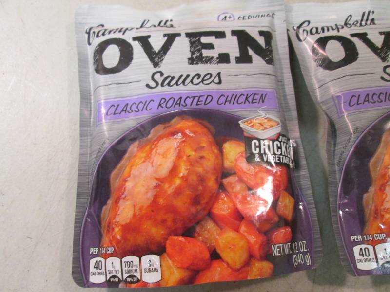 lot 16 image: 3 Pouches of Campbells Slow Cooker ...