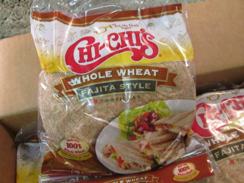 lot 21 image: Case of 12 8-Pack Chi-Chis Whole W...