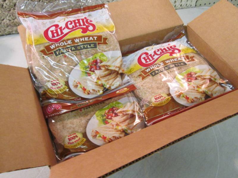 lot 22 image: Case of 12 8-Pack Chi-Chis Whole W...