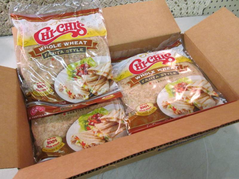 lot 24 image: Case of 12 8-Pack Chi-Chis Whole W...