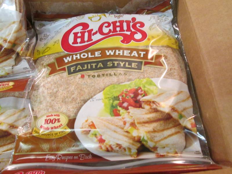 lot 25 image: Case of 12 8-Pack Chi-Chis Whole W...