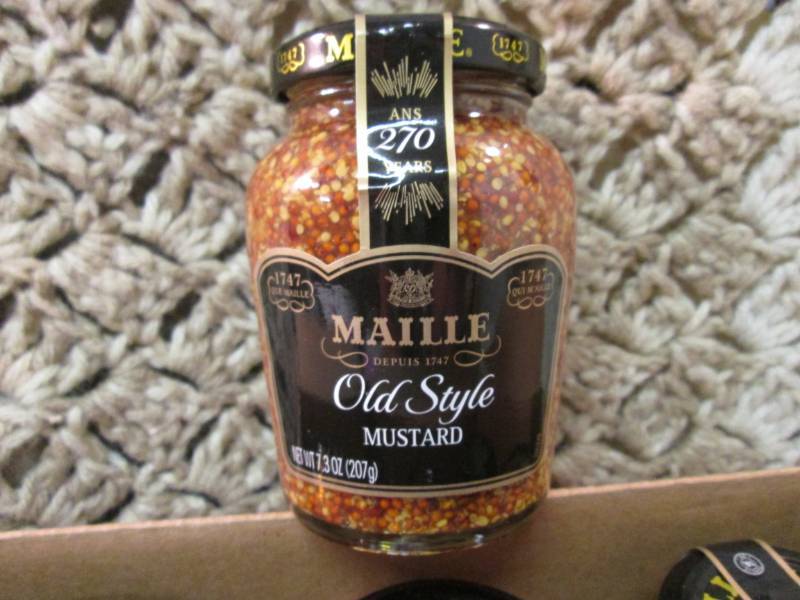 lot 44 image: Case of 6 Jars of Maille Old Style ...