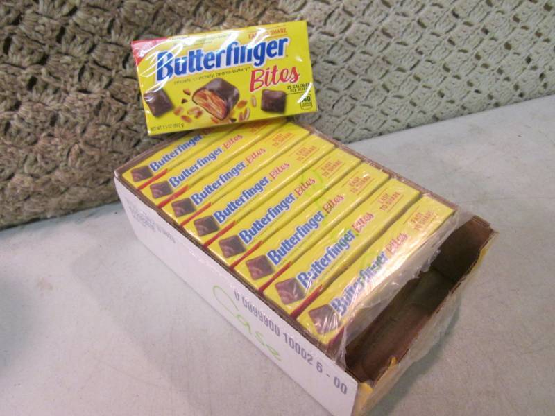 lot 47 image: 9 Boxes of Butterfinger Bites Best ...