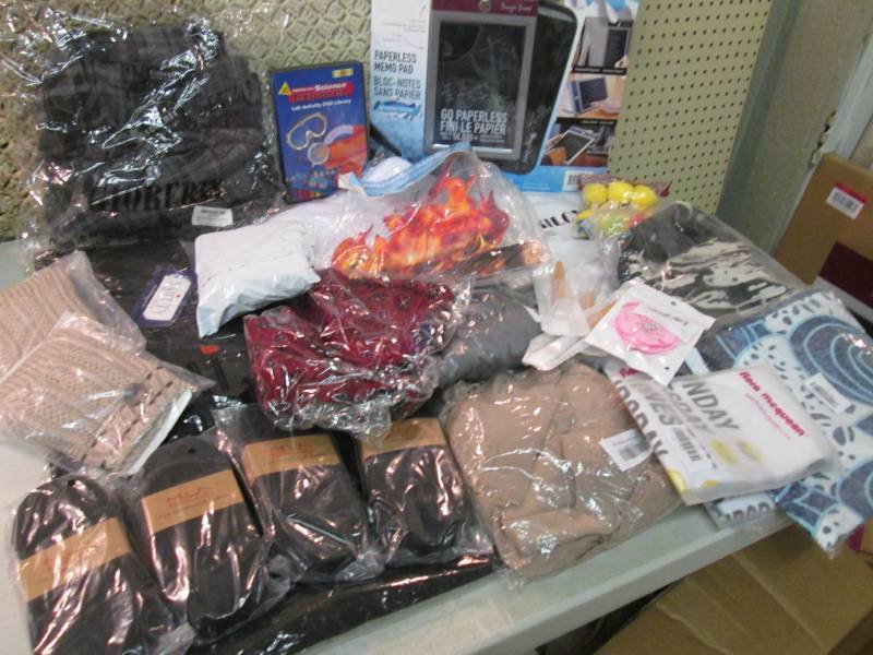 lot 118 image: Lot of Misc New Clothing and Other ...