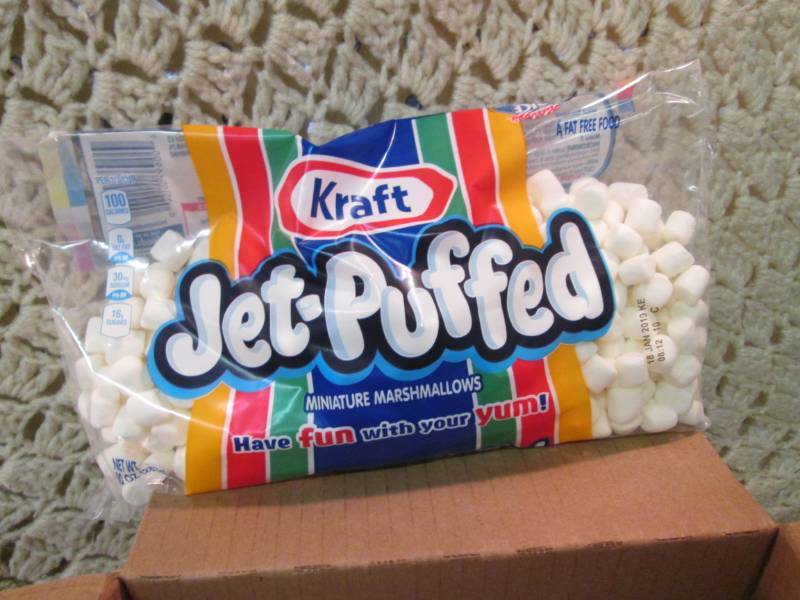 lot 166 image: Case of 18 Bags of Kraft Jet-Puffed...