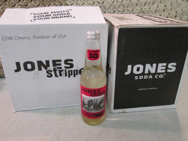 lot 168 image: 2 - 12 Packs of Jones Stripped Cher...