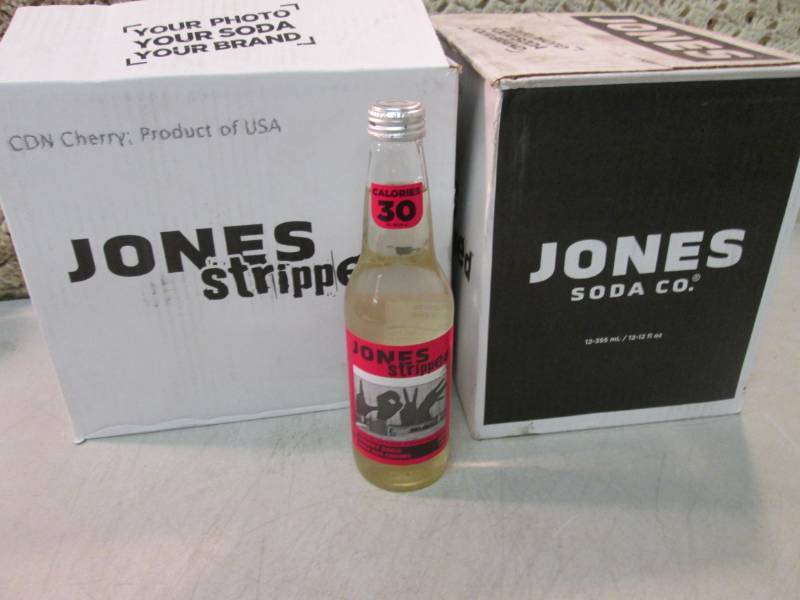 lot 170 image: 2 - 12 Packs of Jones Stripped Cher...