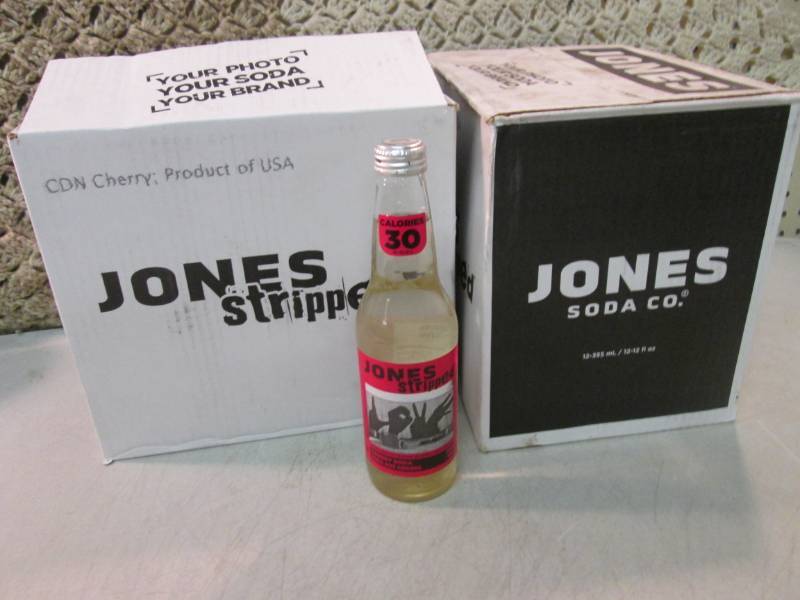 lot 171 image: 2 - 12 Packs of Jones Stripped Cher...