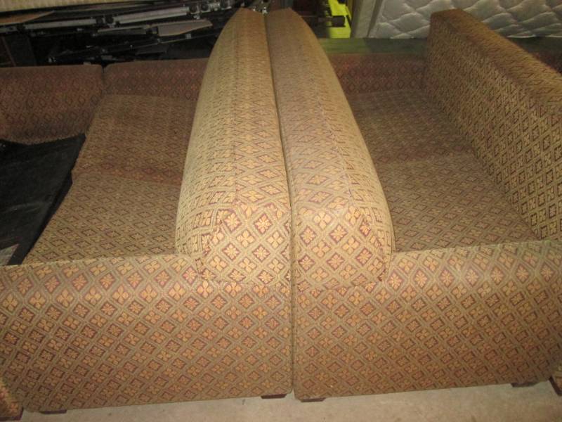 lot 211 image: Lot of 2 6 ft Hide-A-Bed Couches...