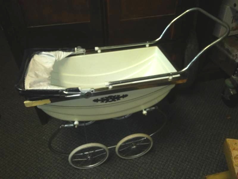 antique baby doll buggy