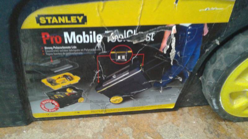 lot 62 image: Stanley Pro Mobile Travel Case, Used, Some Wear