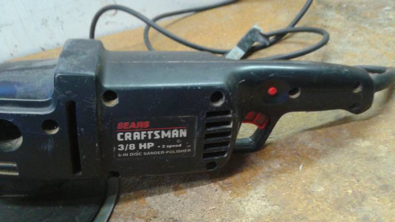 lot 74 image: Craftsman 6 Polisher Sander, Used, Works