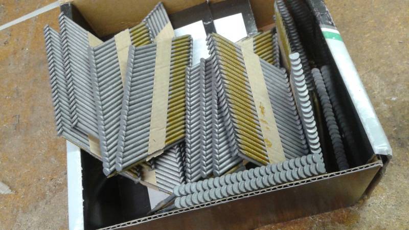 lot 77 image: Box Filled With Some Framing Nails