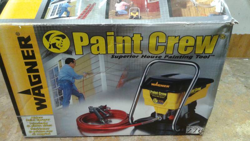 lot 45 image: Wagner Paint Crew Sprayer, Lightly Used