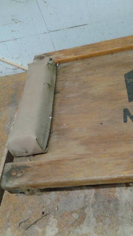 lot 90 image: Vintage Mechanic Creeper, Used, Shows Wear