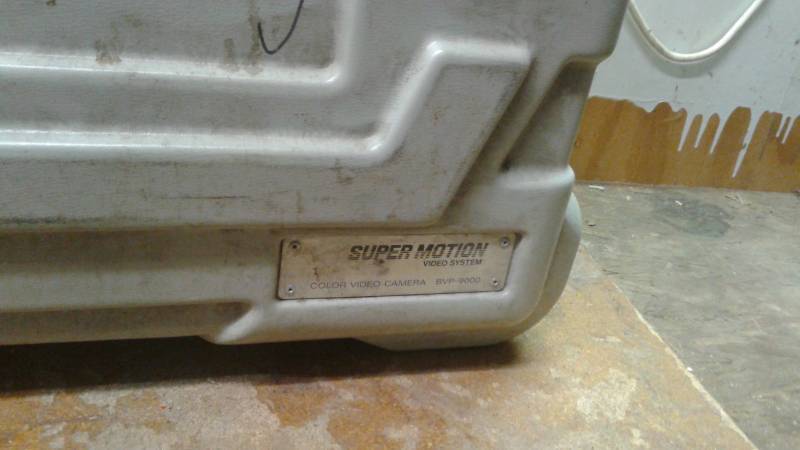 lot 50 image: Vintage Large Sony Video Camera Travel Case