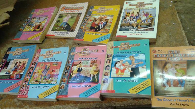 lot 100 image: Lot Of Softcover Babysitter Club Books, First 20 And More, Used, Some Wear