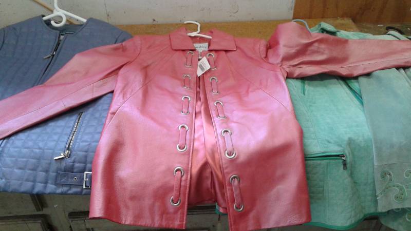 lot 103 image: Lot Of Pamela McCoy Leather Jackets, Unused, Size xs