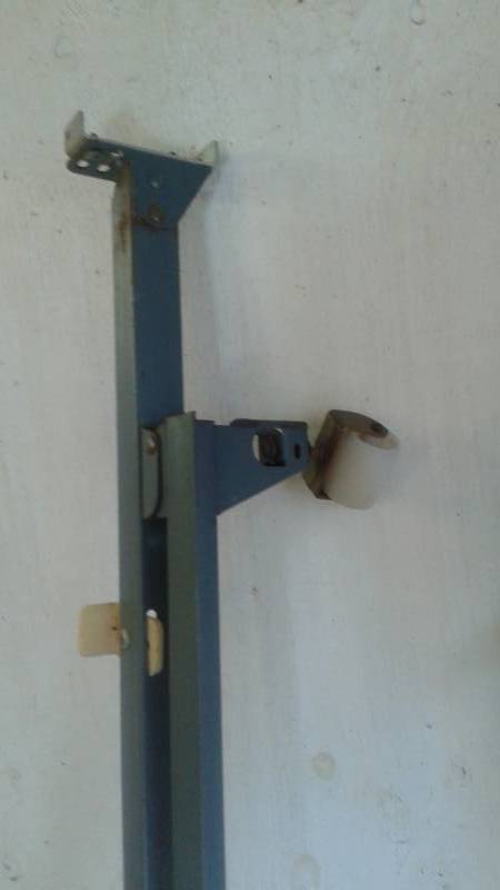 lot 25 image: Pair Of Adjustable Metal Bed Railings
